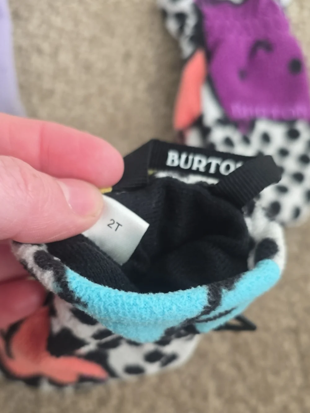 Burton Girls Socks & Mittens Bundle - 2t/xs-sm